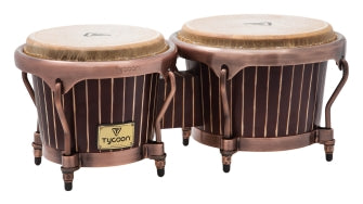 Master Handcrafted Pinstripe Series Bongos - 7″ & 8-1/2″