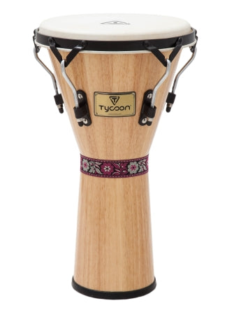 Supremo Series Natural Finish Djembe - 12″
