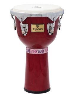 Concerto Series Red Finish Djembe - 12″