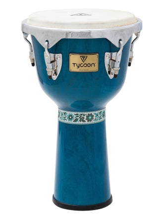 Concerto Series Blue Finish Djembe - 12″