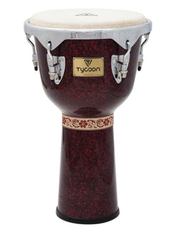 Concerto Series Red Pearl Finish Djembe - 12″
