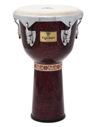 Concerto Series Red Pearl Finish Djembe - 12″