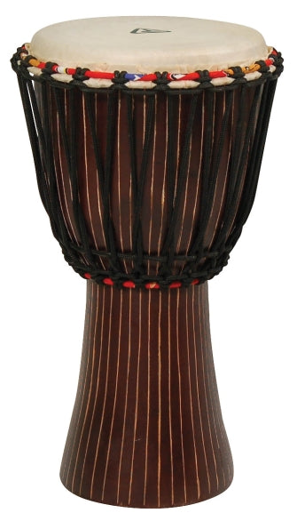 Hand-Carved African Djembe – T1 Finish - 10″
