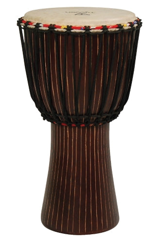 Hand-Carved African Djembe - 12″ Djembe with T1 Finish