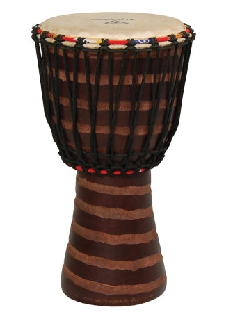 Hand-Carved African Djembe - 12″ Djembe with T2 Finish
