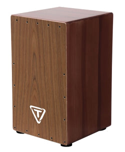 Artist Series Hand-Painted Brown Cajon