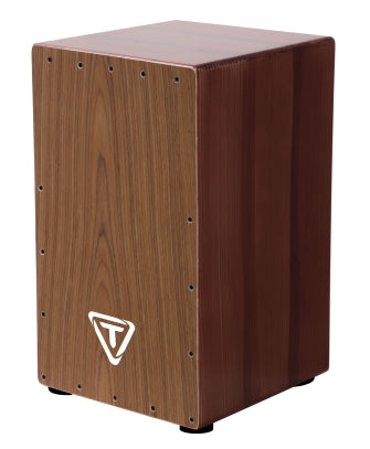 Artist Series Hand-Painted Brown Cajon