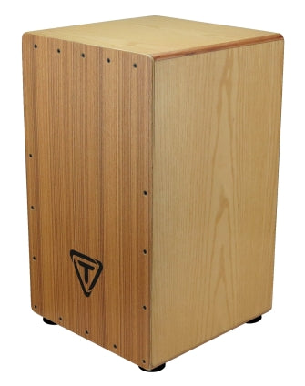 29 Series American Ash Wood Box Cajon with Zebrano Front Plate