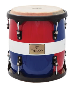11″ Tambora - Dominican Republic Flag Finish