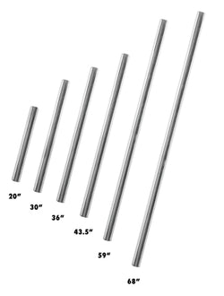 Gibraltar 68″ Straight Rack Tube - SC-GPR68
