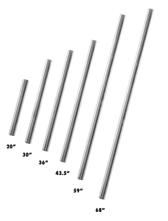 Gibraltar 68″ Straight Rack Tube - SC-GPR68