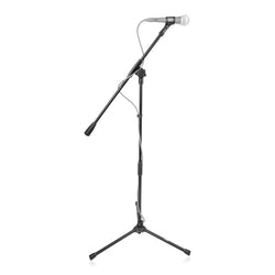 Lightweight Tripod Mic Stand with Single Section Boom