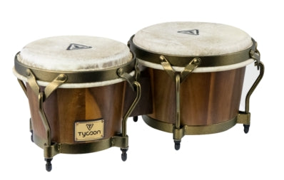 7″ & 8-1/2″ Supremo Select Series Broad Leaf Acacia Bongos - Model STBS-DG BA