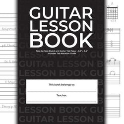 Guitar Lesson Book