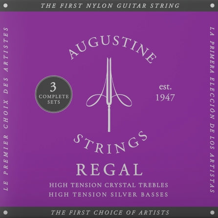 Regal Blue 3-Pack High Tension Nylon Guitar Strings