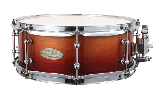 Session Superior 5.5x14 Snare Drum – Russet Brown Fade Lacquer