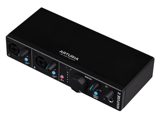 Arturia MiniFuse 2 USB Audio Interface – Black