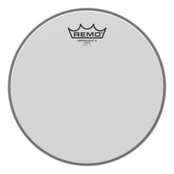 Ambassador X Coated Drumhead - Snare/Tom 10″ Diameter Model