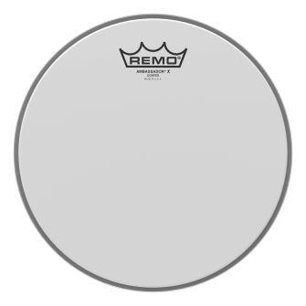 Ambassador X Coated Drumhead - Snare/Tom 10″ Diameter Model