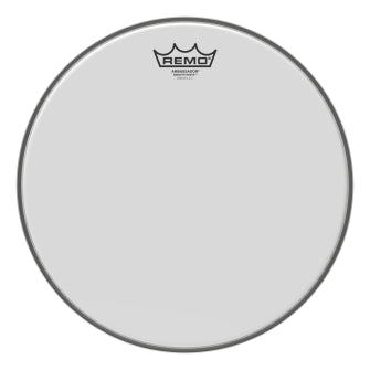 Ambassador Smooth White Series Drumhead - Snare/Tom 13″ Diameter Model
