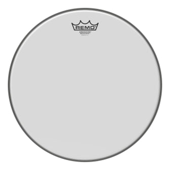 Ambassador Smooth White Series Drumhead - Snare/Tom 14″ Diameter Model