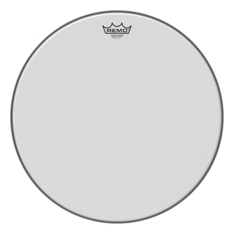 Ambassador Smooth White Series Drumhead - Snare/Tom 18″ Diameter Model