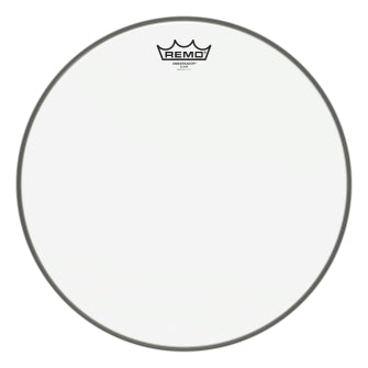 Ambassador Series Clear Drumhead - Snare/Tom 15″ Diameter Model