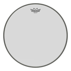 Ambassador Smooth White Series Drumhead - Bass 16″ Diameter Model