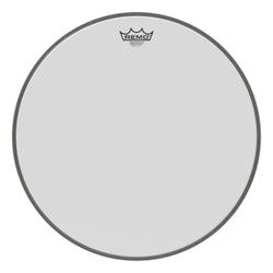 Ambassador Smooth White Series Drumhead - Bass 18″ Diameter Model
