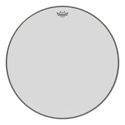 Ambassador Smooth White Series Drumhead - Bass 26″ Diameter Model