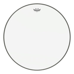 Ambassador Series Clear Drumhead - Bass 24″ Diameter Model