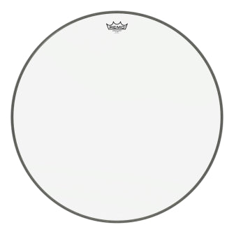 Ambassador Series Clear Drumhead - Bass 26″ Diameter Model