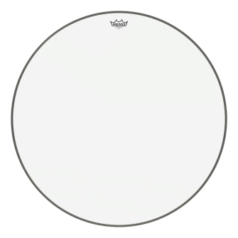 Ambassador Series Clear Drumhead - Bass 30″ Diameter Model