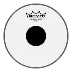 Controlled Sound Series Clear Black Dot Drumhead - Tom 8″ Diameter Model