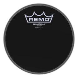 Ambassador Ebony Series Drumhead - Snare/Tom 6″ Diameter Model
