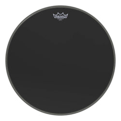 Ambassador Ebony Series Drumhead - Bass 18″ Diameter Model