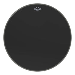 Ambassador Ebony Series Drumhead - Bass 22″ Diameter Model