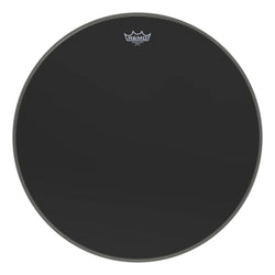 Ambassador Ebony Series Drumhead - Bass 24″ Diameter Model