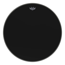 Ambassador Ebony Series Drumhead - Bass 26″ Diameter Model