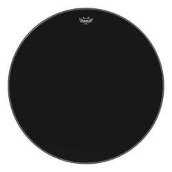 Ambassador Ebony Series Drumhead - Bass 28″ Diameter Model
