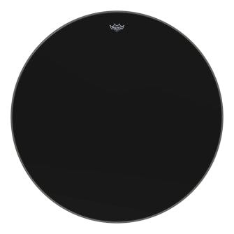 Ambassador Ebony Series Drumhead - Bass 36″ Diameter Model