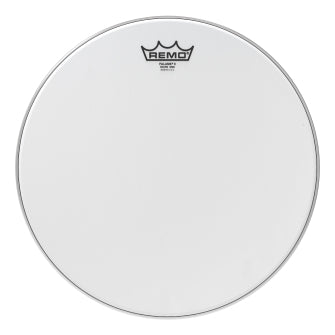 Falams® II Smooth White(TM) Snare Side Drumhead - Crimped, 14″ Diameter