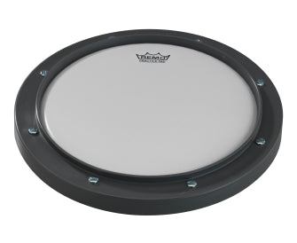 Practice Pad - 10“ Diameter, Gray, Coated Head