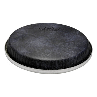 R-Series Low Collar Skyndeep® Drumhead - Black Calfskin Graphic 7.15″ Diameter Drumhead for Bongo