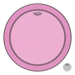 Powerstroke® P3 Colortone™ Pink Skyndeep® Drumhead - Bass Batter 18″ Model