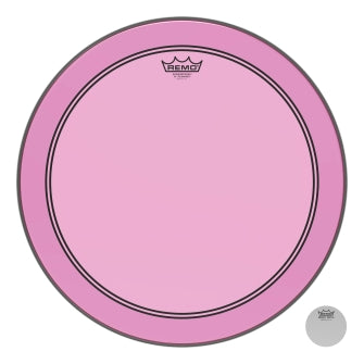 Powerstroke® P3 Colortone™ Pink Skyndeep® Drumhead - Bass Batter 18″ Model