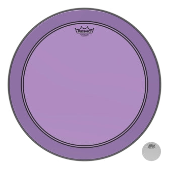Powerstroke® P3 Colortone™ Purple Skyndeep® Drumhead - Bass Batter 18″ Model