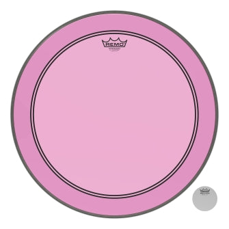 Powerstroke® P3 Colortone™ Pink Skyndeep® Drumhead - Bass Batter 20″ Model