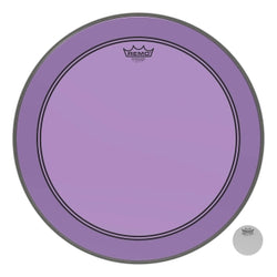 Powerstroke® P3 Colortone™ Purple Skyndeep® Drumhead - Bass Batter 20″ Model