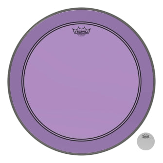 Powerstroke® P3 Colortone™ Purple Skyndeep® Drumhead - Bass Batter 20″ Model